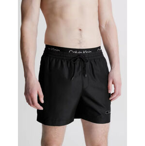 Calvin Klein pánské černé plavky - XL (BEH)
